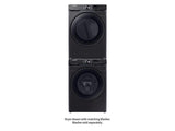 7.5 cu. ft. Smart Gas Dryer with Steam Sanitize+ in Black Stainless Steel