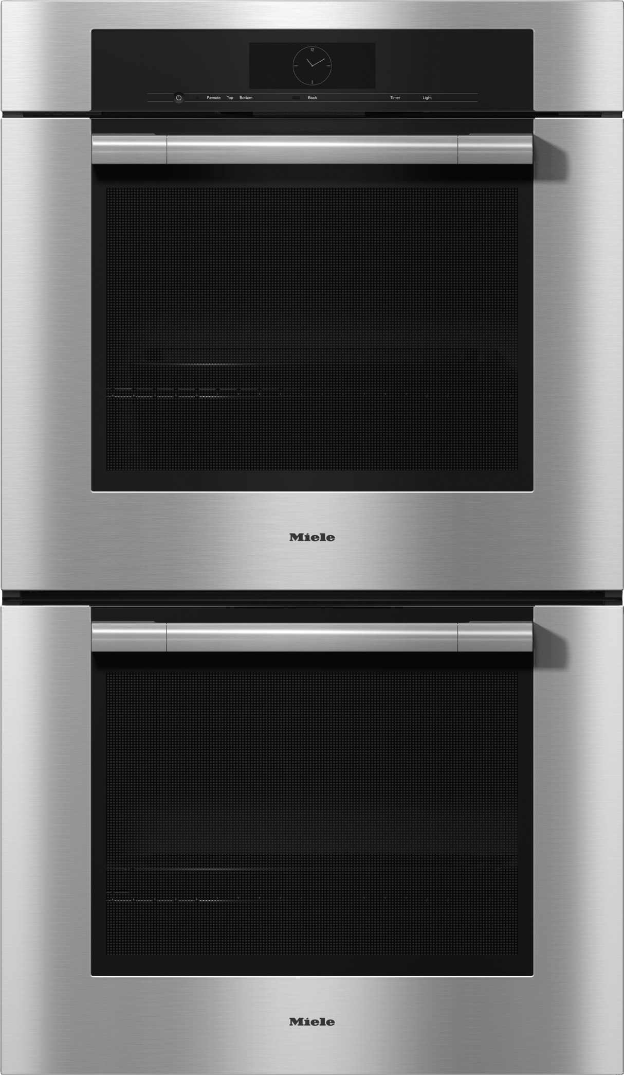 H 7780 BP2 Clean Touch Steel - 30" double oven in a combinable design with wireless precision probe.