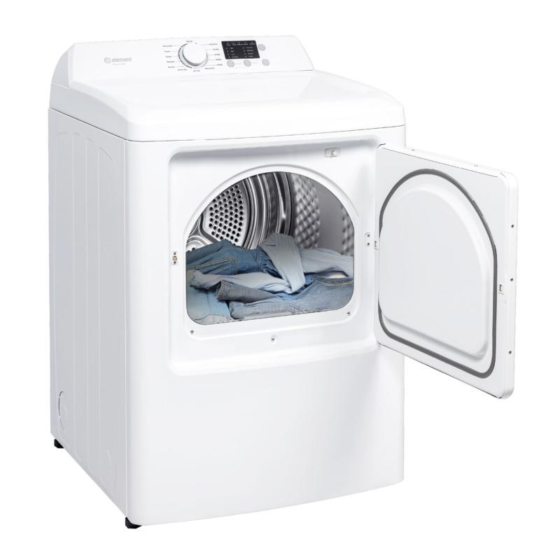 Element 7.0 Cu. Ft. Electric Dryer - White (ENTDE7027EW)