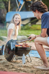 14 inch Portable Charcoal Kettle Grill , Charcoal, Black