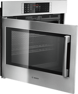 Benchmark™ Single Wall Oven 30'' Door hinge: Left, Stainless Steel