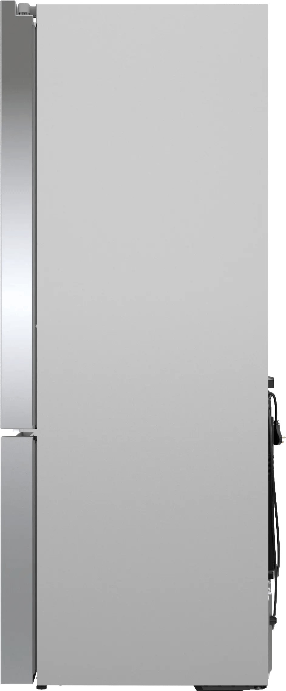 800 Series French Door Bottom Mount Refrigerator 36" Stainless steel (with anti-fingerprint), Total No Frost