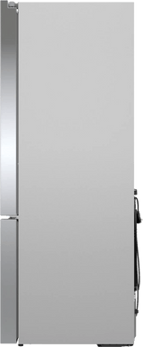 800 Series French Door Bottom Mount Refrigerator 36" Stainless steel (with anti-fingerprint), Total No Frost