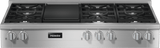 KMR 1355-3 G GR EDST/CLST - 48-inch Range Top with 6 burners and grill for flexibility and high performance