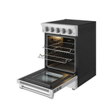 24 Inch S Series Professional Induction Range - Stainless Steel
