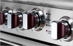 36" four Open Burner + Griddle, all gas, manual clean range, Liquid Propane