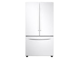 28 cu. ft. Large Capacity 3-Door French Door Refrigerator in White