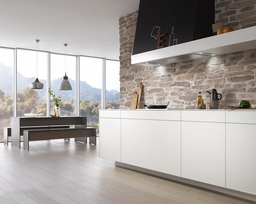 DA 2690 AM Insert ventilation hood with energy-efficient LED lighting and backlit controls for easy use.