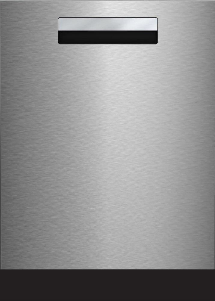 24in Dishwasher SS w/ integrated handle 45dBA top digital touch control 3rd rack 8 cycle, active vent drying, beam on floor, interior light