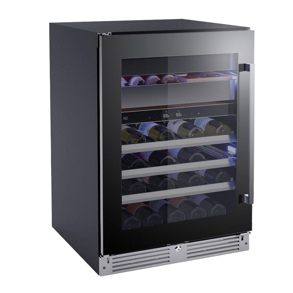 Wine and Weed 24" Black Glass RH