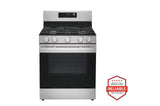 5.8 cu ft. Smart Wi-Fi Enabled Gas Range with EasyClean®