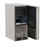 15-In Outdoor Built-In Clear Ice Machine with Door Swing - Right, Pump - No