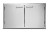 36" Stainless Steel Double Access Doors - VOADD5361SS
