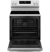 GE® ENERGY STAR® 30" Free-Standing Electric Convection Range with No Preheat Air Fry and EasyWash™ Oven Tray