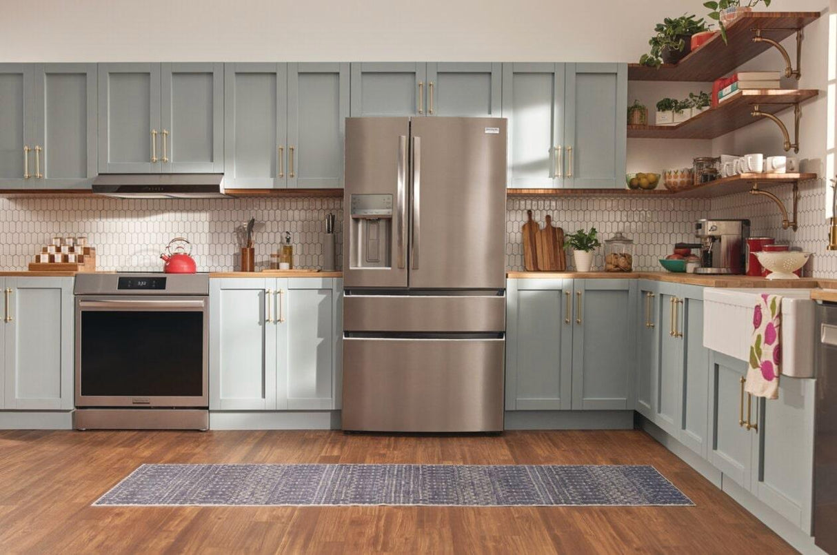 22 Cu. Ft. Counter-Depth 4-Door French Door Refrigerator