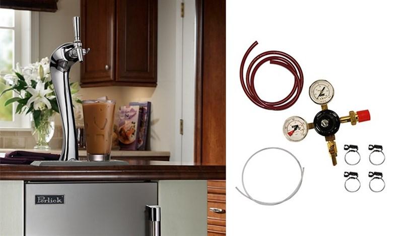 Iced Coffee Dispensing Kit (includes parts, connections and nitrogen regulator) (Kegs sold separately as part number RS-25KG)