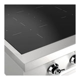 ILVE UHCPI366NSSC Nostalgie II 36 inch Built-In Induction Rangetop with 6 Elements (Chrome)