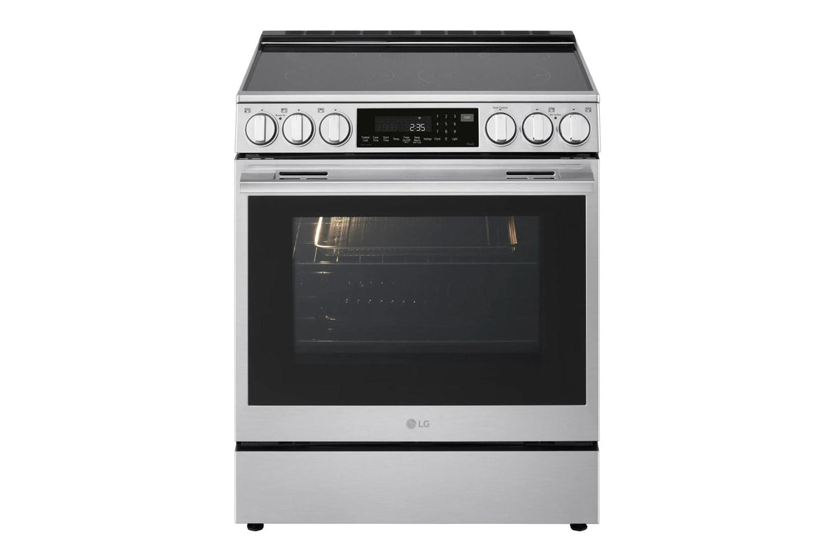 6.3 cu. ft. Smart Electric Slide-in Range with InstaView®, ProBake Convection®, and Air Fry