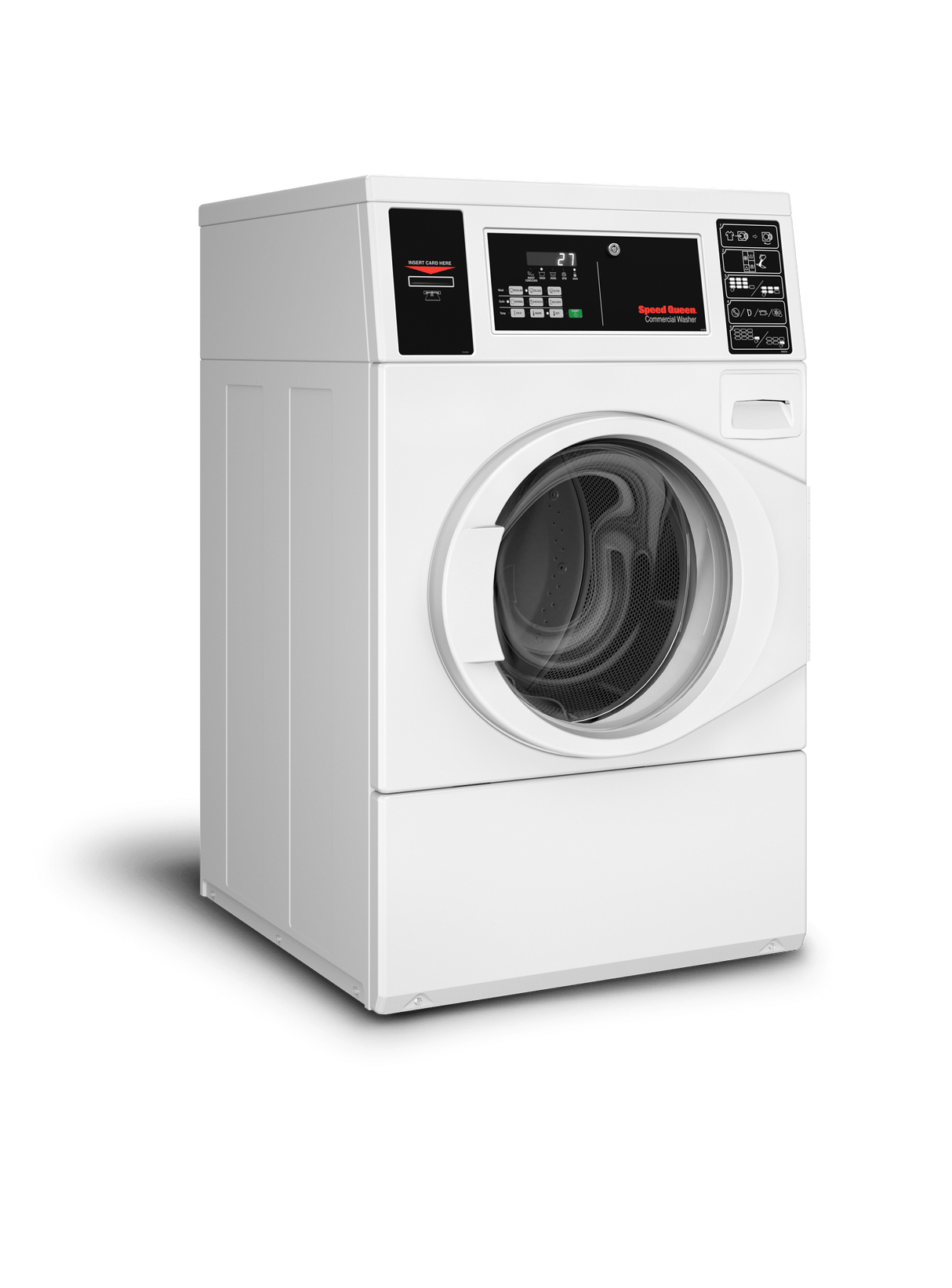 Commercial Front Load Washer Prep for Card