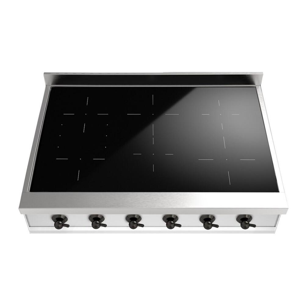ILVE UHCPI366NSSB Nostalgie II 36 inch Built-In Induction Rangetop with 6 Elements (Burnished)