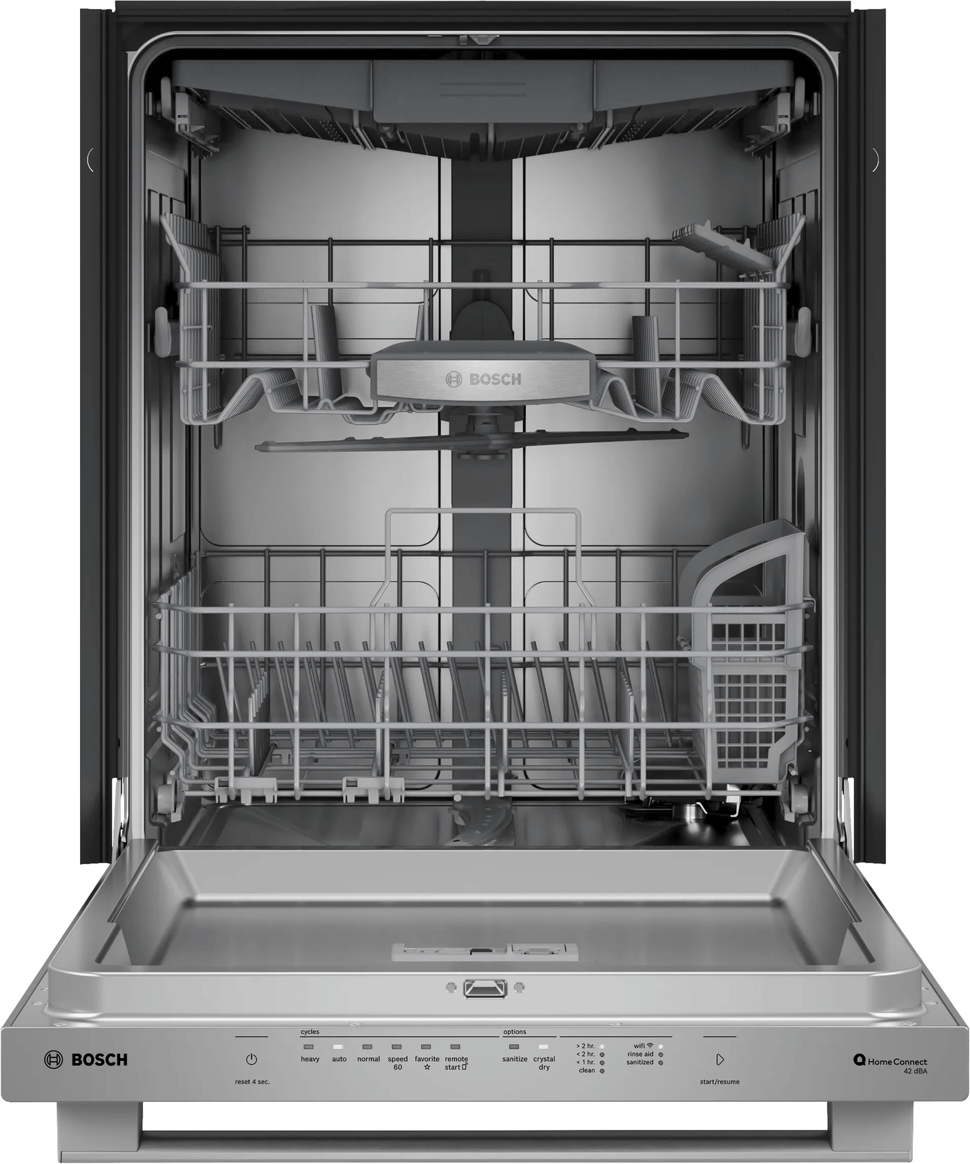 800 Series Dishwasher 24" Stainless Steel Anti-fingerprint