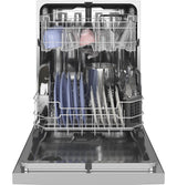 GE® ENERGY STAR® Front Control with Stainless Steel Interior Dishwasher with Sanitize Cycle & Dry Boost