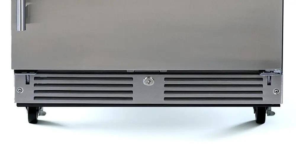 Outdoor Refrigerator 15" Solid SS LH