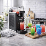 68oz 6-in-1 Slushie Machine  Frozen Drink & Smoothie Maker In Black