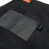 Grilling Apron - Black Canvas & Leather L