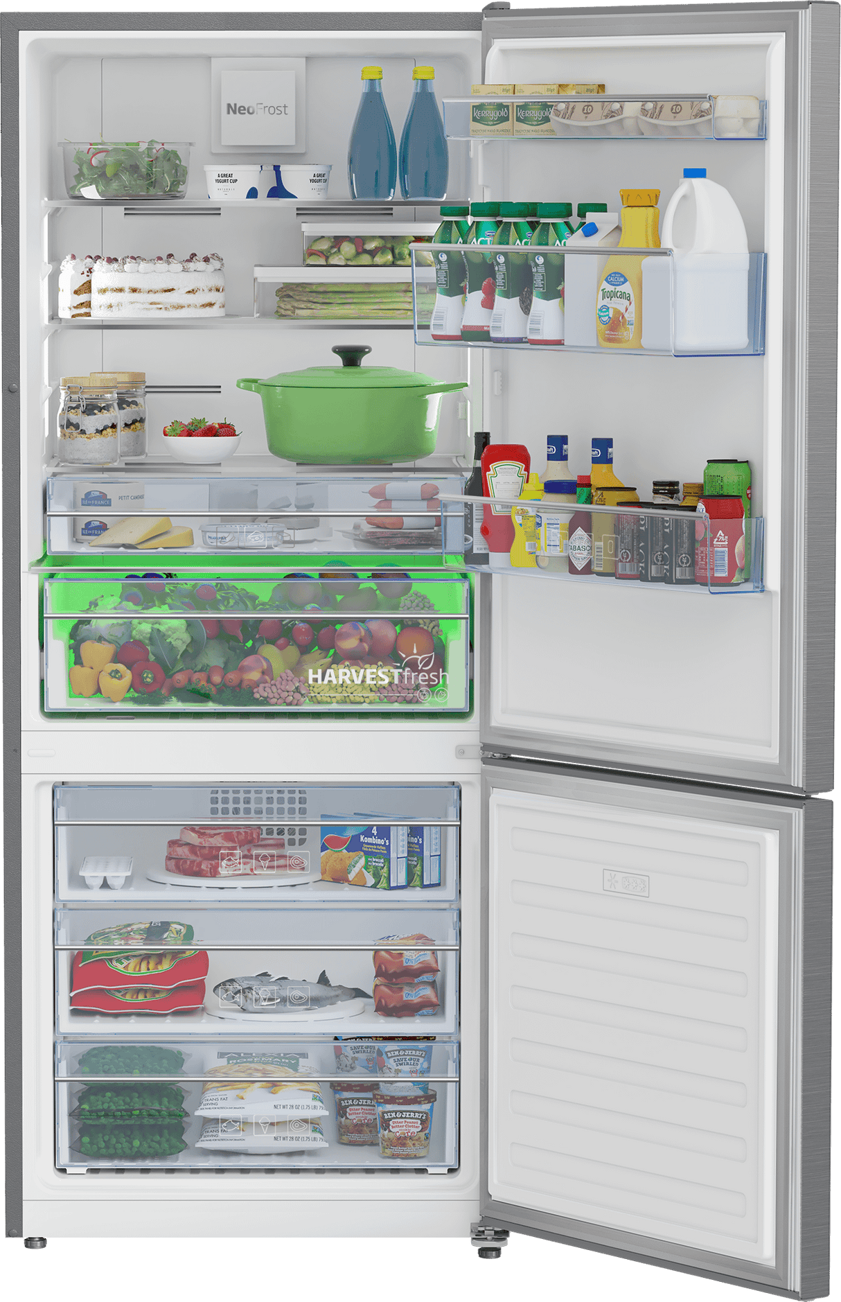 28" Bottom Freezer Refrigerator