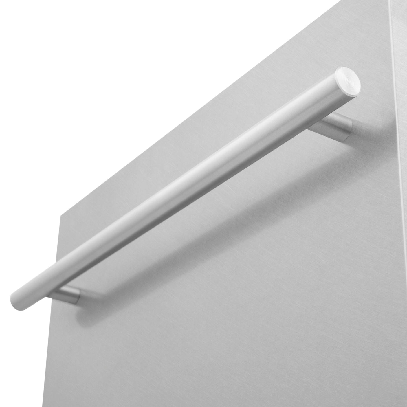 ZLINE 18 in. Compact Top Control Dishwasher with Stainless Steel Tub and Modern Style Handle, 52 dBa (DW-18) [Color: DuraSnow Stainless Steel]