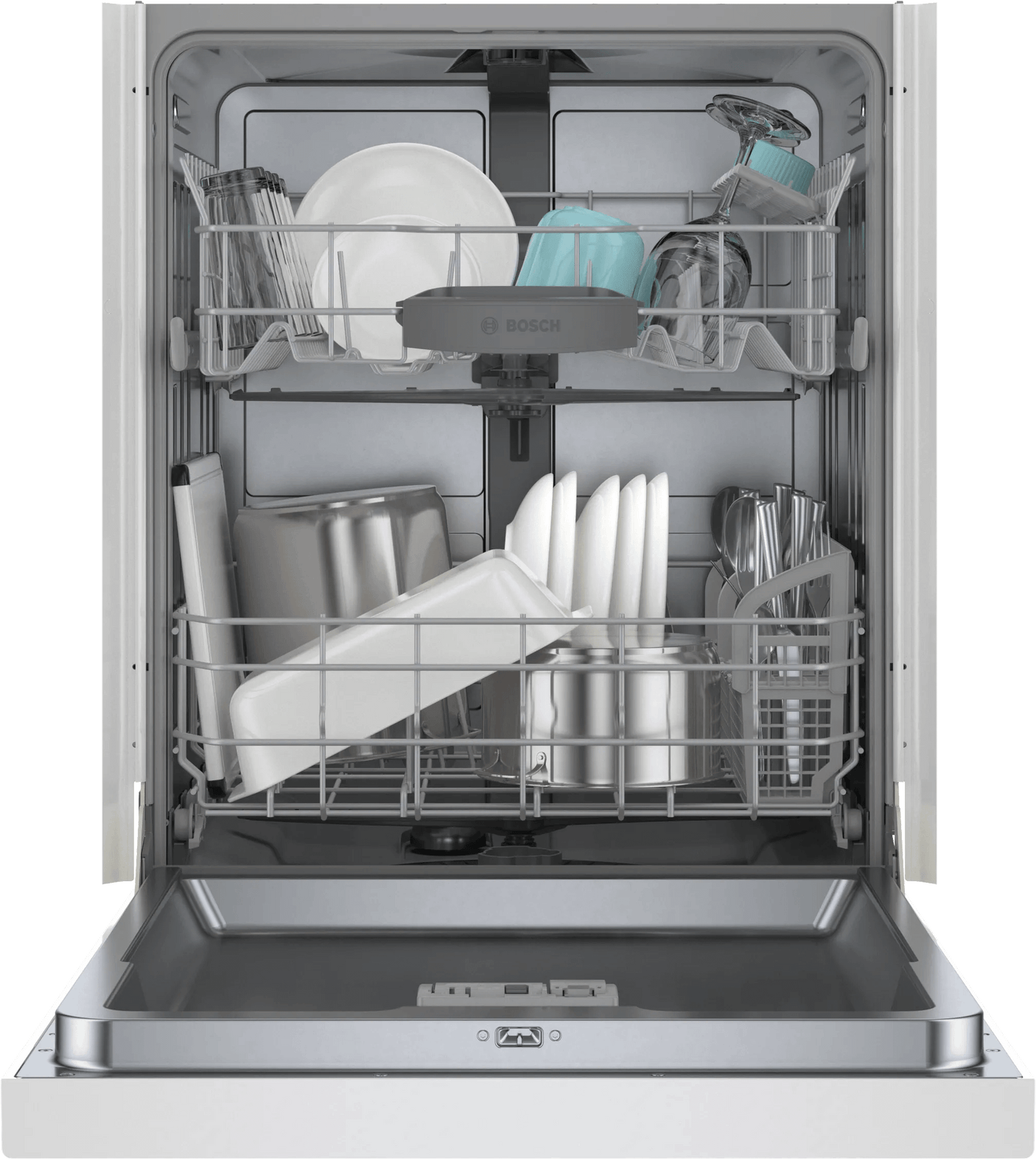 100 Plus Dishwasher 24" White