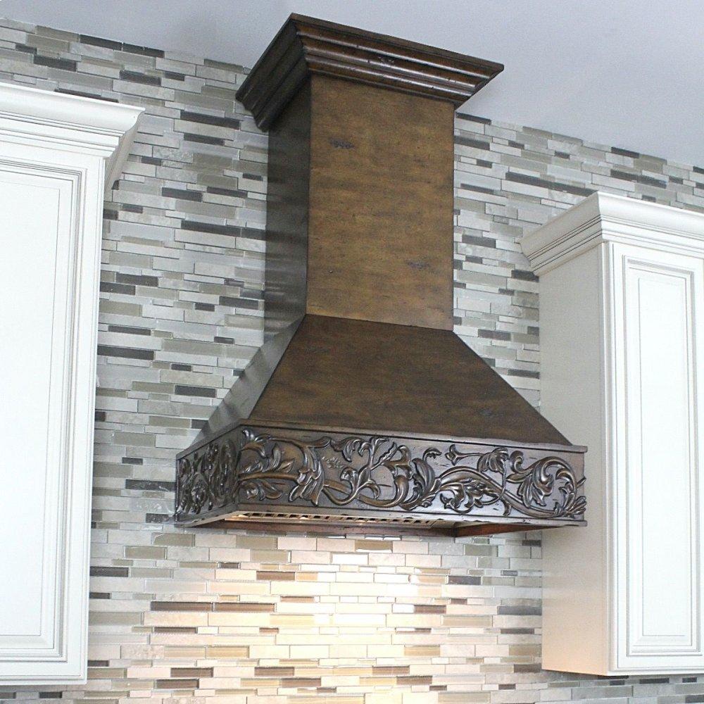 ZLINE 30 in. Wooden Wall Mount Range Hood in Normandy - Includes Remote Motor