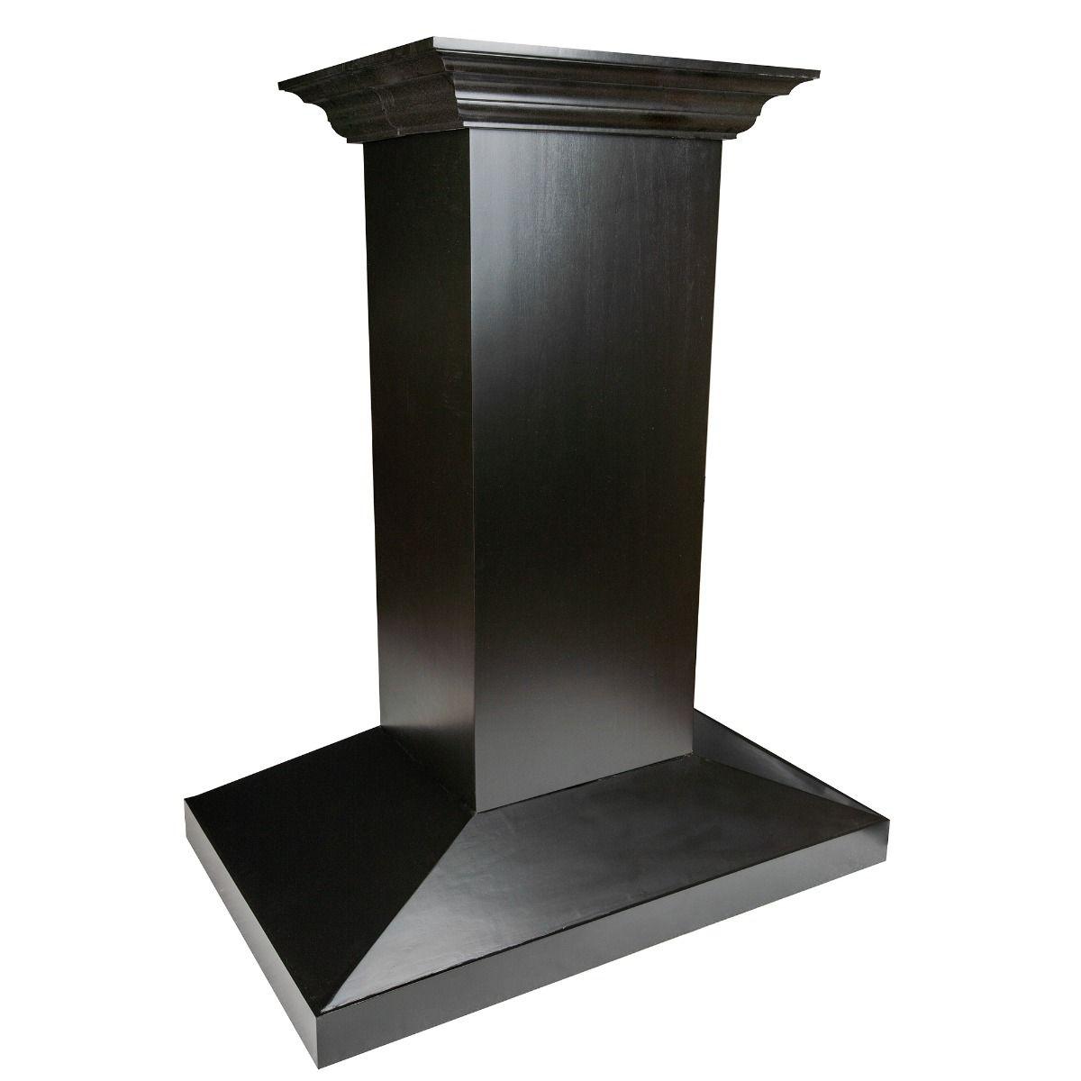 ZLINE 42" Designer Series Wooden Island Range Hood with Crown Molding (KBiCC-42)