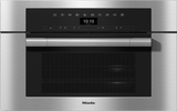 DGC 7370 Clean Touch Steel - 30" Compact Combi-Steam Oven XL for steam cooking, baking, roasting with networking + BrilliantLight.