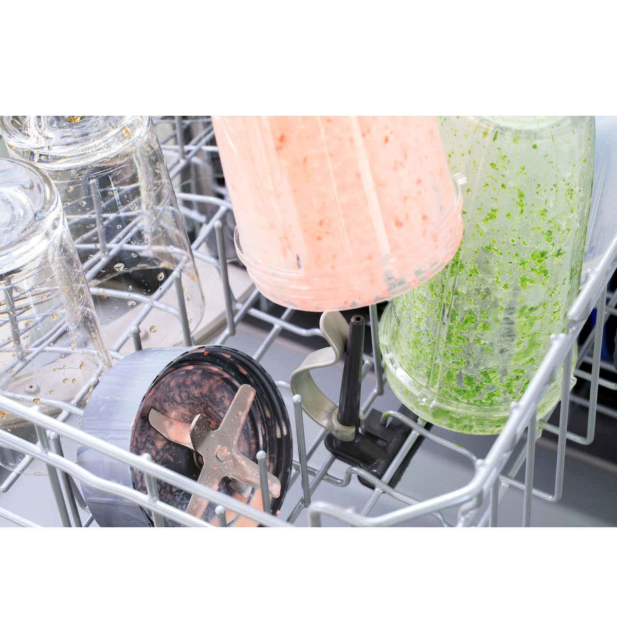 GE® ENERGY STAR® Top Control with Stainless Steel Interior Dishwasher with Sanitize Cycle & Dry Boost with Fan Assist