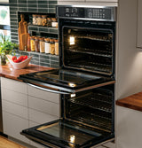 GE Profile™ Series 30" Built-In Double Convection Wall Oven