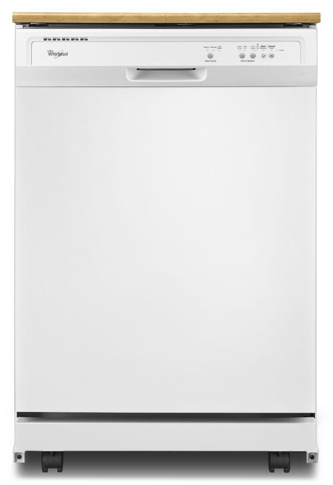 Portable Dishwasher With The 1-Hour Wash Cycle