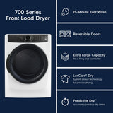 Front Load Perfect Steam™ Gas Dryer with LuxCare® Dry and Instant Refresh - 8.0 Cu. Ft.