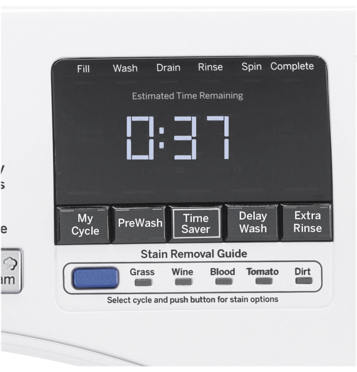 GE® ENERGY STAR® 4.5 cu. ft. Capacity Front Load Washer with Steam