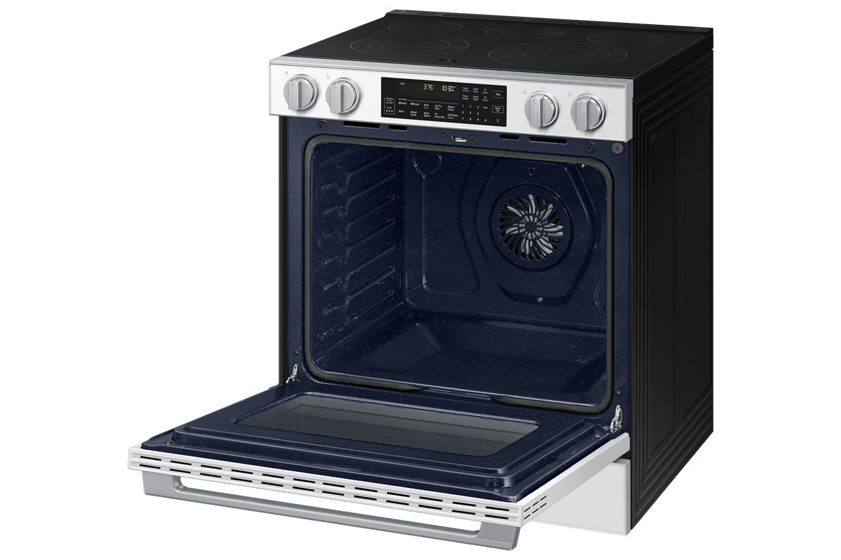 Bespoke Smart Slide-in Electric Range Pro Style Elite Design  Illuminated Knobs  Air Fry Max