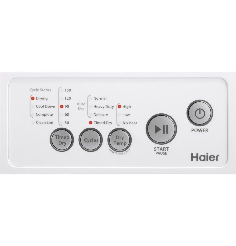 2.6 cu. ft. Portable Electric Vented Dryer