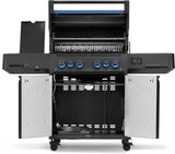 50thAnniversary Edition Prestige 500 Includes Commemorative Cover, Apron and Tool Set , Propane, Black and Blue
