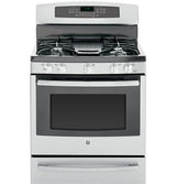 GE Profile™ Series 30" Free-Standing Self Clean Gas Range with Warming Drawer