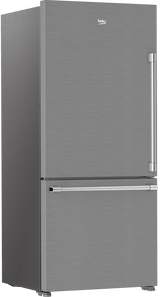 30" Bottom Freezer Refrigerator with HarvestFresh