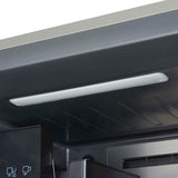 Forno Fortezza 32 Inch Left-Swing Freezer with Trim Kit, Stainless Steel, with Automatic Ice Maker