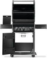 Rogue 425 SB with Range Side Burner , Natural Gas, Black