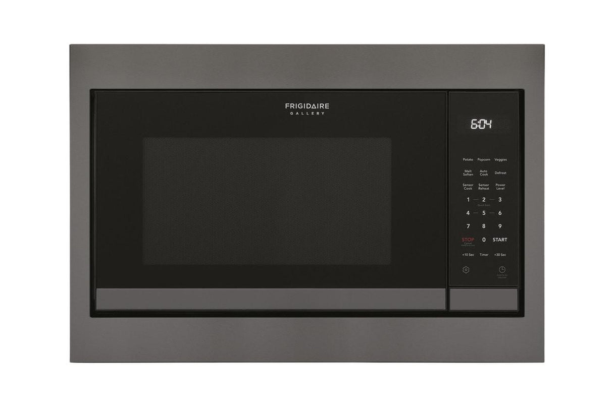 27" Dark Stainless Steel Gallery Microwave Trim Kit