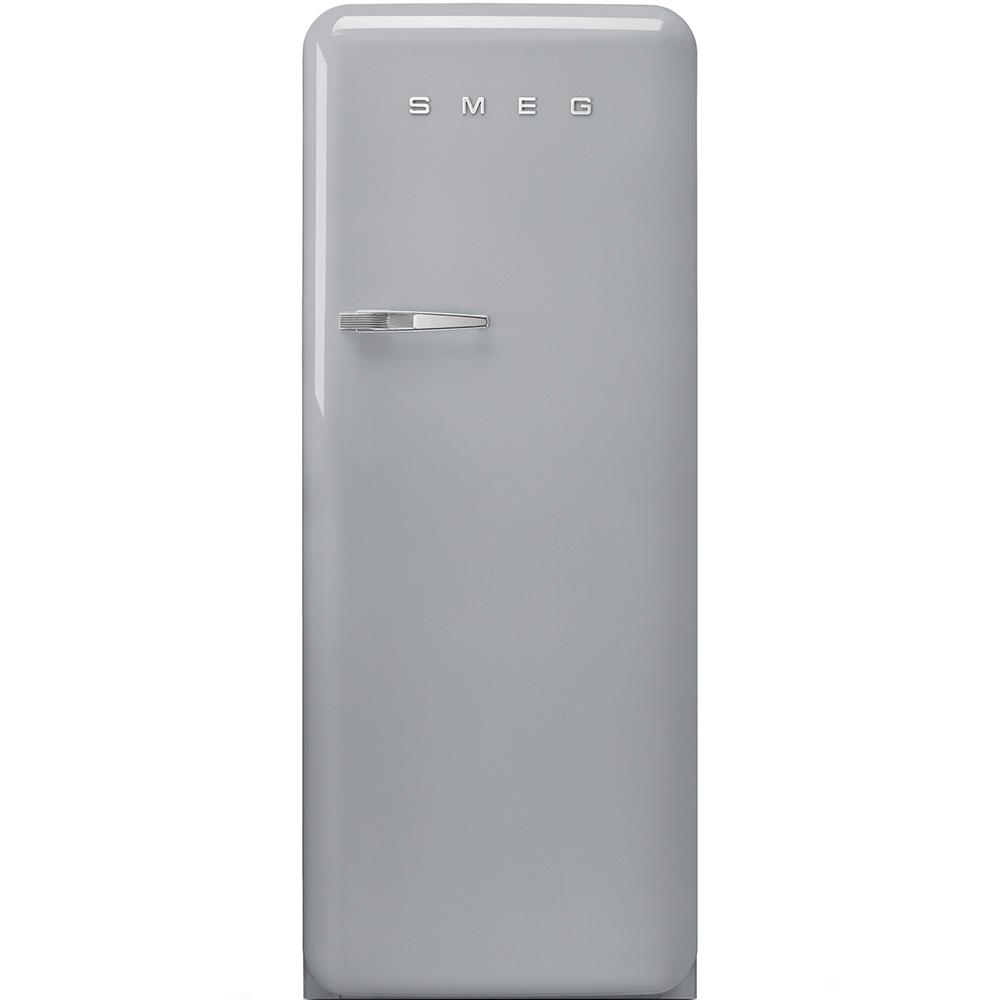 Approx 24" 50'S Style Refrigerator with ice compartment, Silver, Right hand hinge