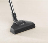 Compact C1 HomeCare PowerLine - SCAE0 canister vacuum cleaners with turbo brush for hard floor and low, medium-pile carpeting.
